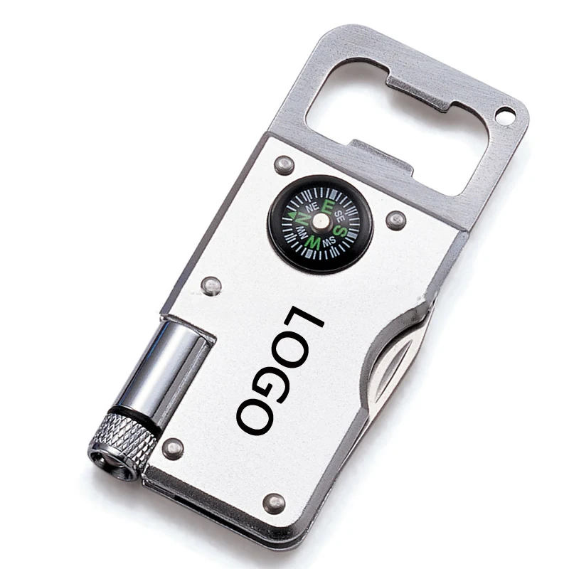 Bottle Opener Multi-tool W/LED Light And Compass 1