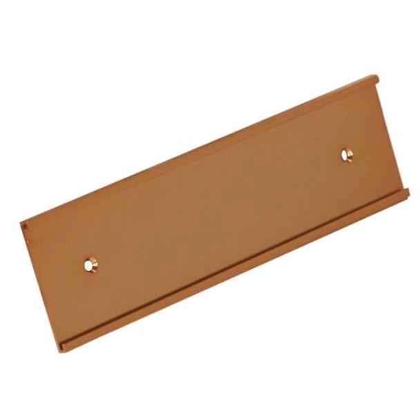 2" x 8" Gold or Silver Wall Name Insert Holder
