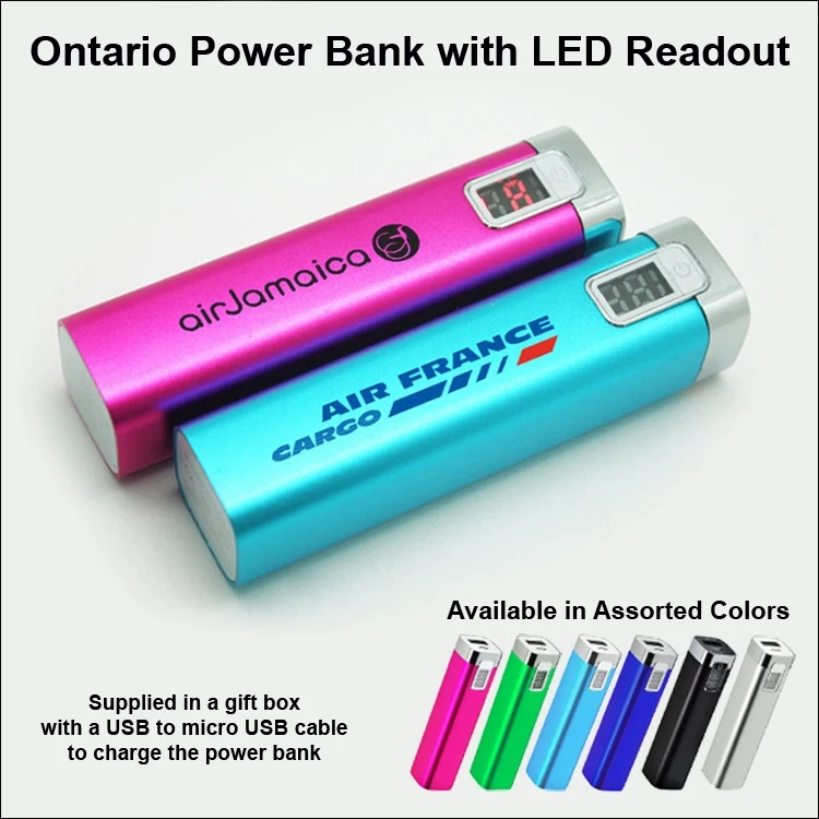 Ontario Power Bank 3000 mAh 1