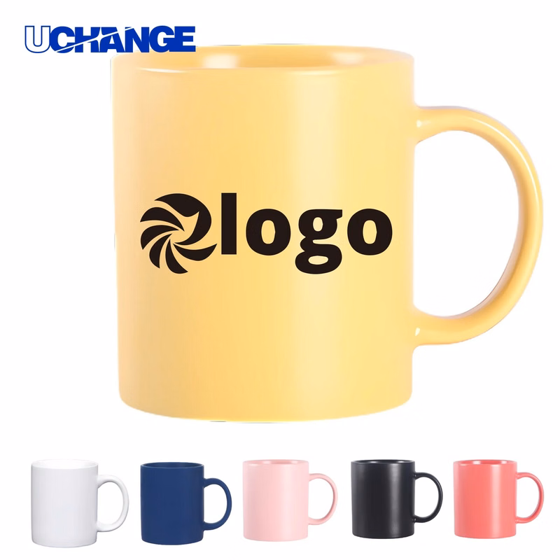 Ceramic Coffee Cup Container (11 Oz)