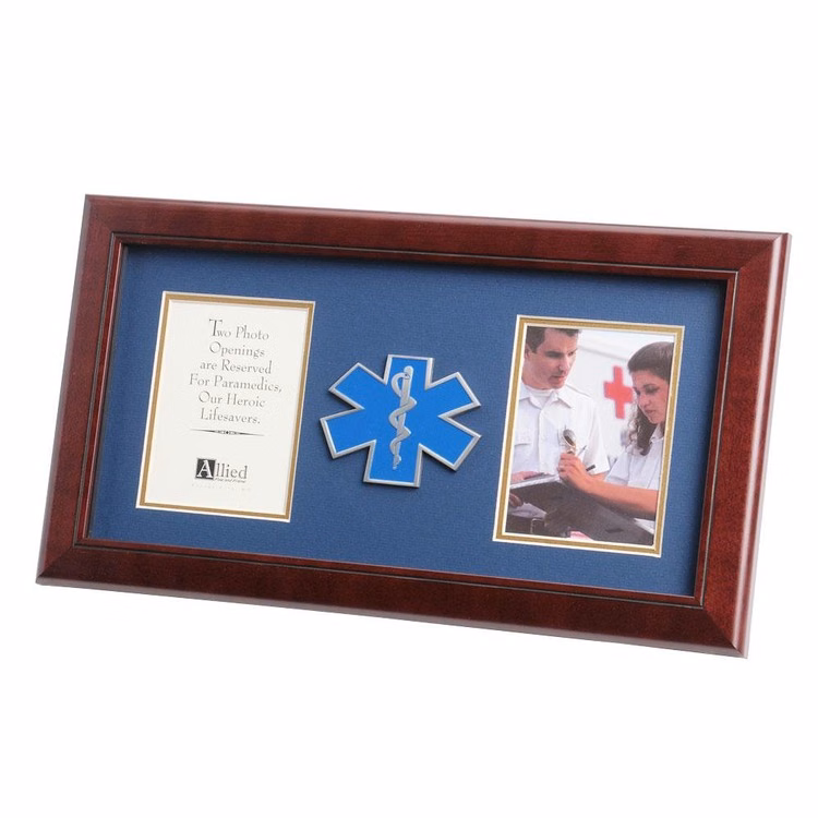 EMS Medallion 4-Inch by 6-Inch Double Picture Frame