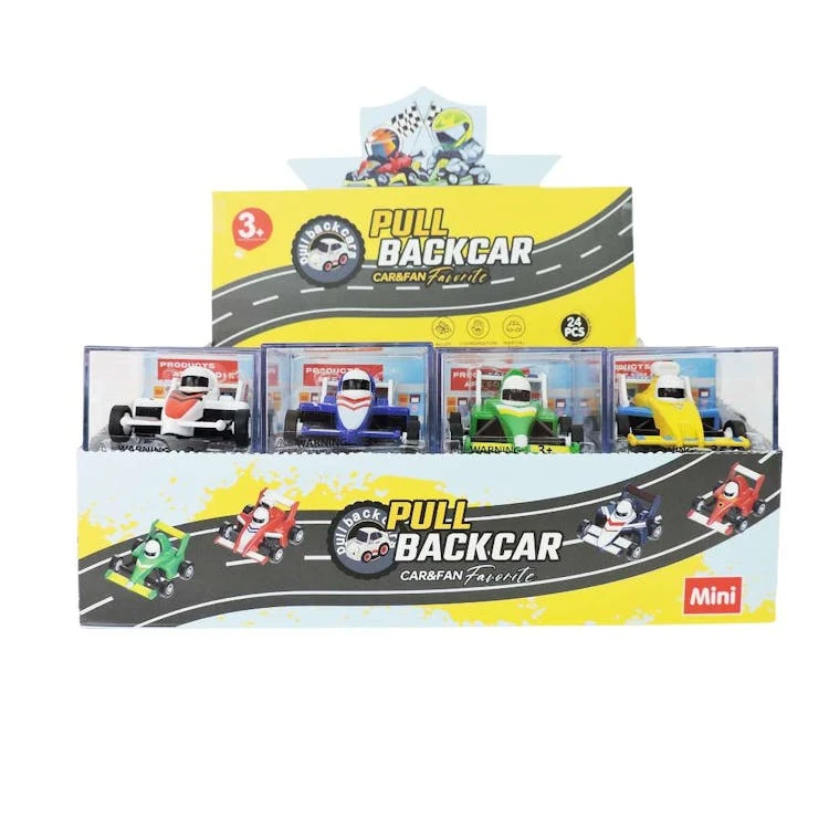 Diecast Pull-Back Racing Car - Assorted 1