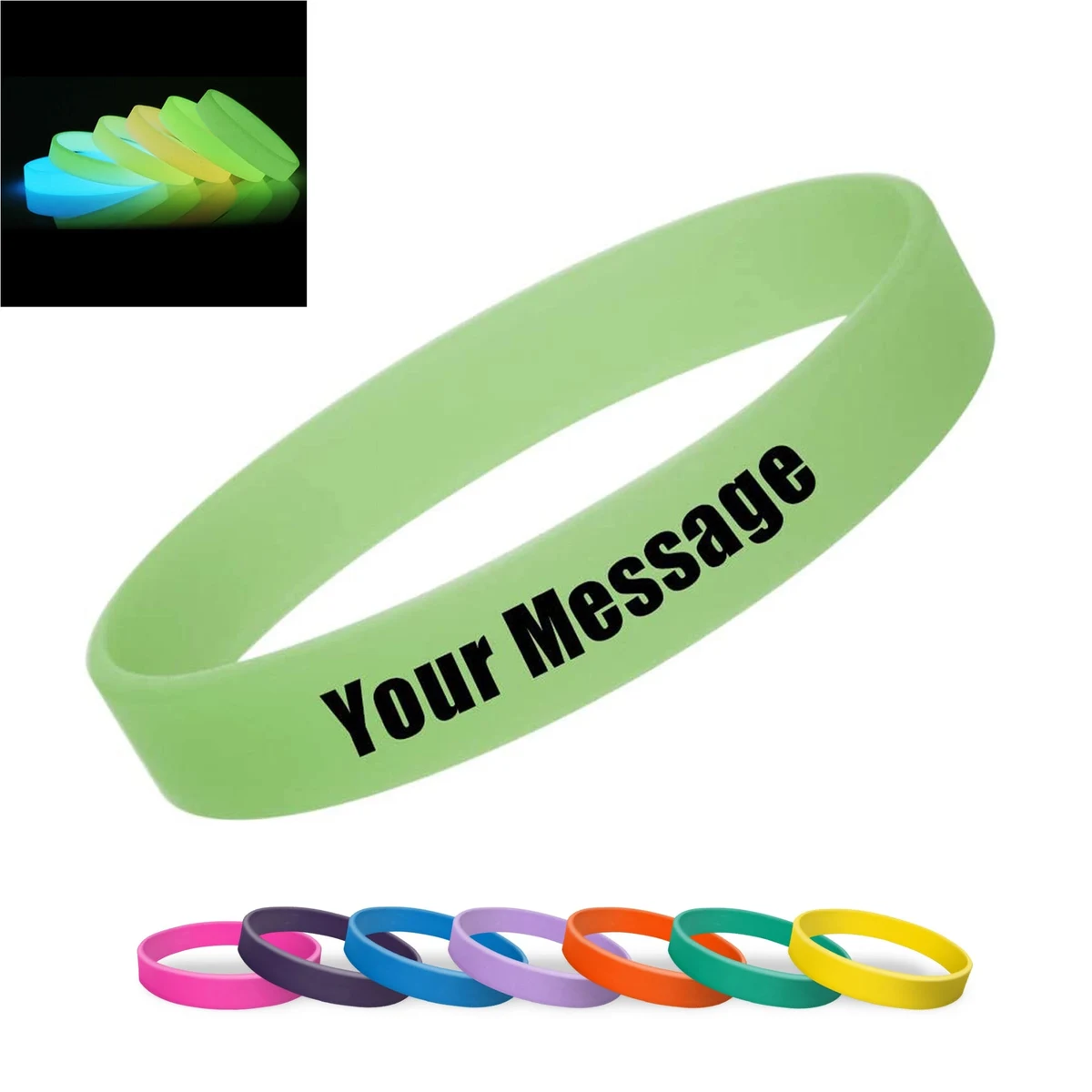 Luminous Silicone Wristbands 1
