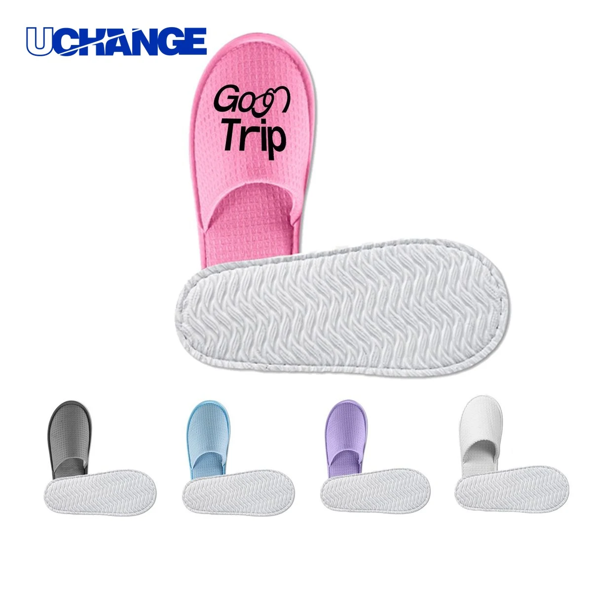 Waffle Hotel Slippers for Guest Use 1