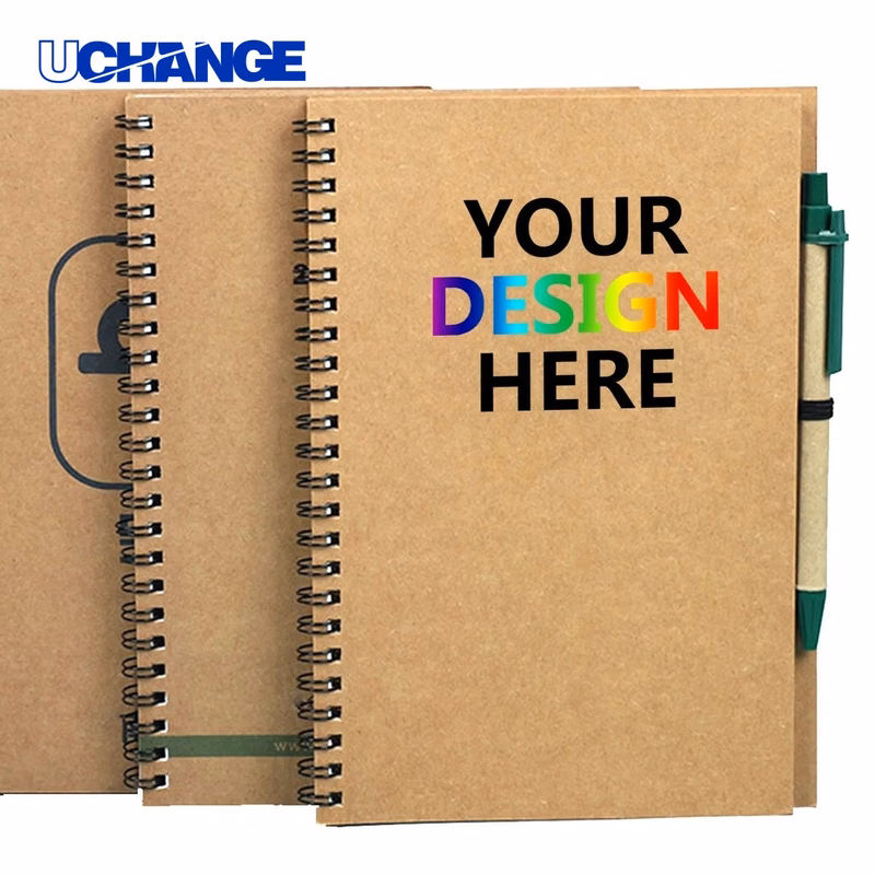 Full-Color Print Notebook Journal with Matching Pen
