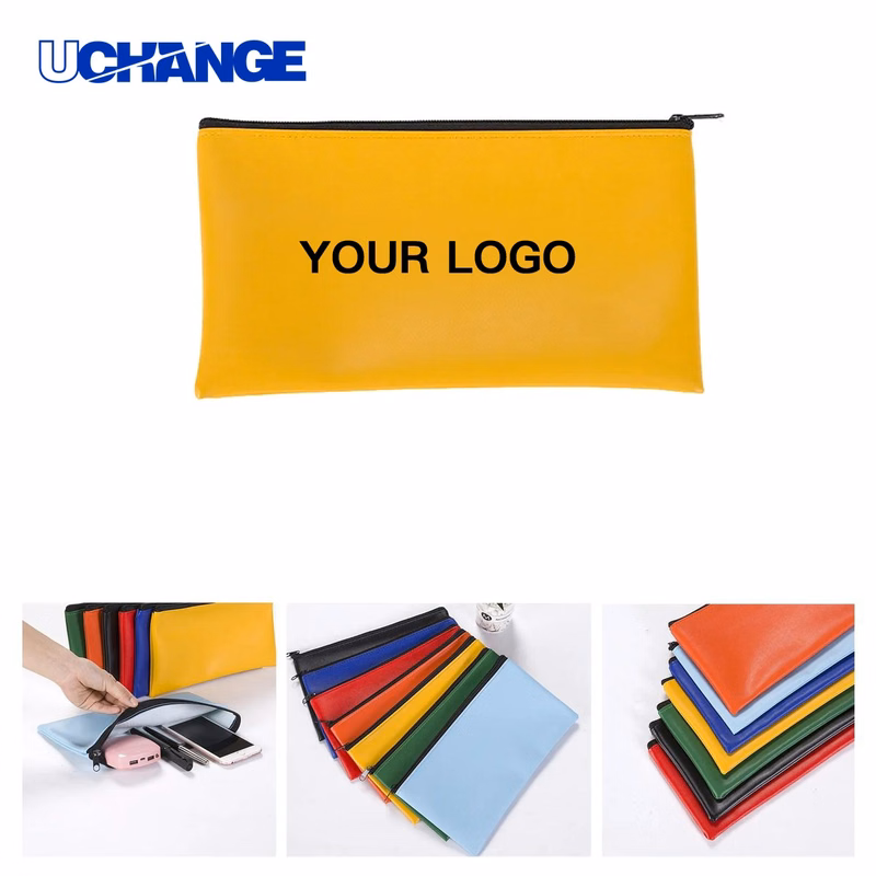 Leather Travel Document Organizer Bag