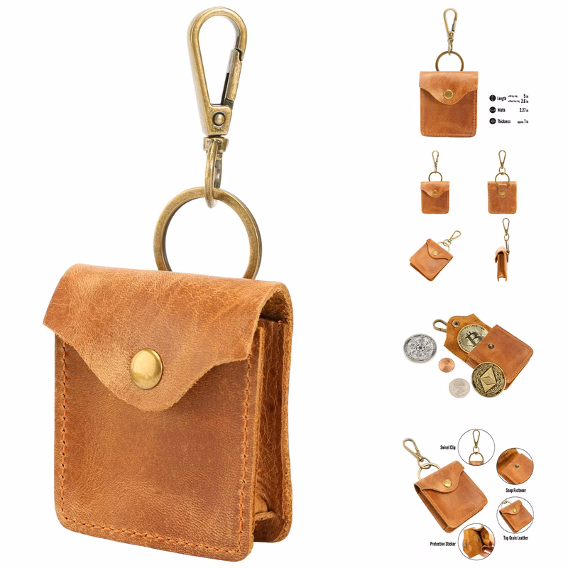 Leather Coin Pouch