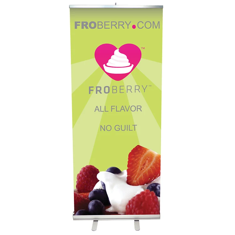 Economy Retractable Banner Stand 1