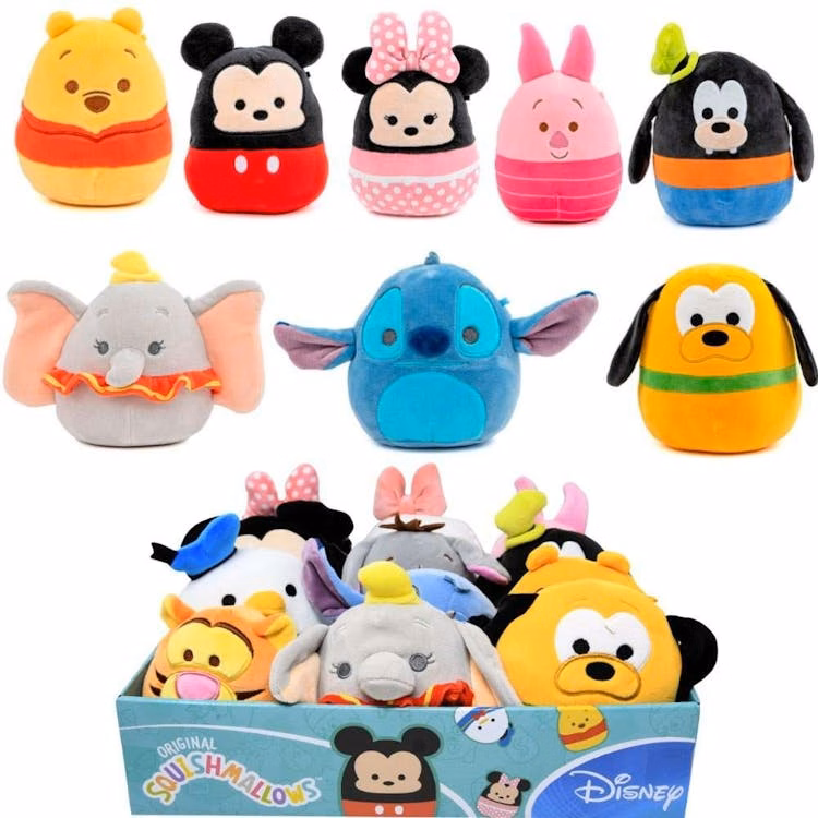 Squishmallows Disney Classic Plush - Assorted 5"