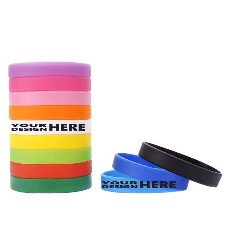 Customizable Advertising Promotion Silicone Wristband