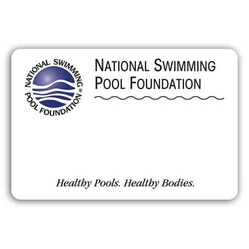 Laminated Name Badge (2"x3") Rectangle 1