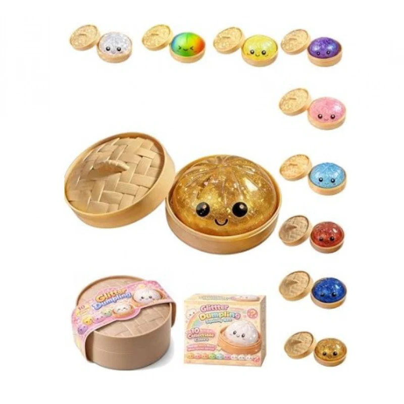 Party birthday gifts colorful dumpling stress balls toy 1
