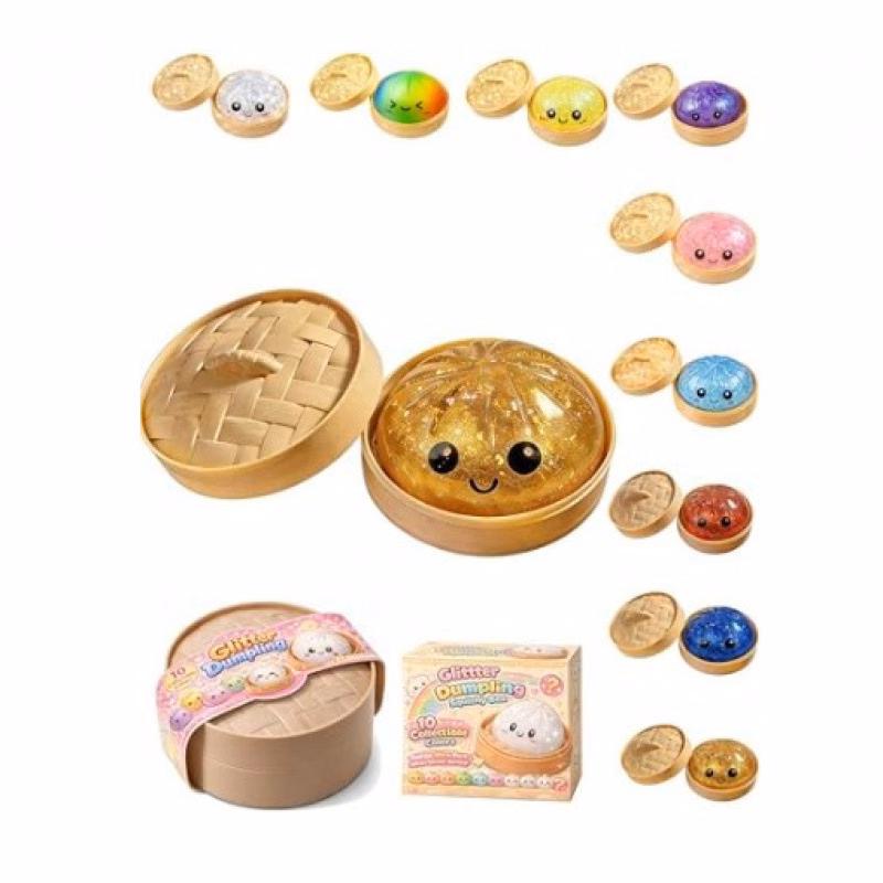 Party birthday gifts colorful dumpling stress balls toy