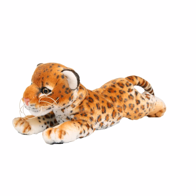 Plush Laying Down Cheetah