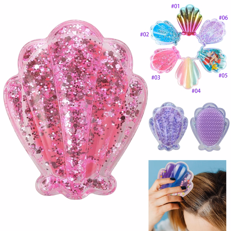 Mermaid Detangling Hair Brush
