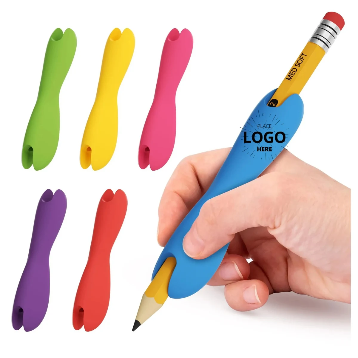 Silicone Pen Grip Aid for Children and Adults 1