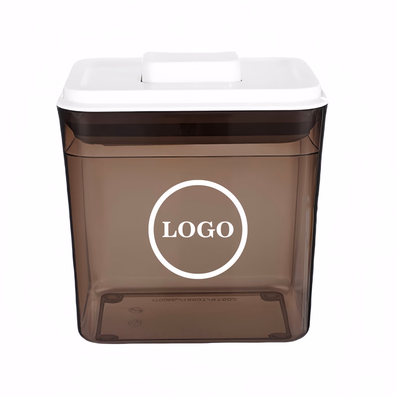 Sealed 1.7L Plastic Storage Box with Push Lid