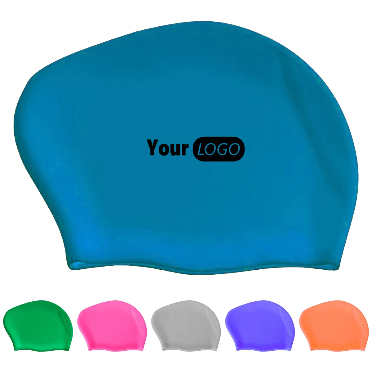 Silicone Long Hair-Friendly Swim Cap For Maximum Comfort And Coverage 1