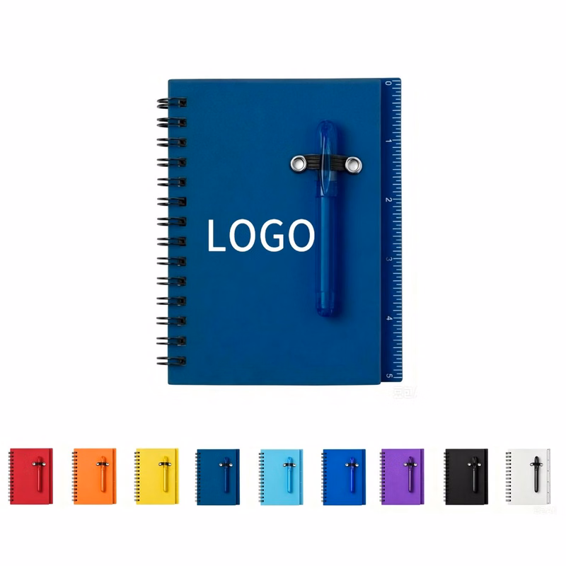 A6 Wirebound Notebook with Pen