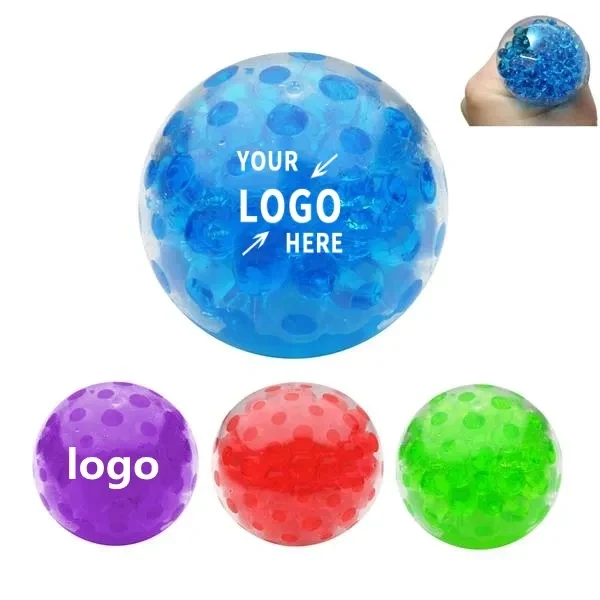 Bead gel ball Squeeze stress relievers 1