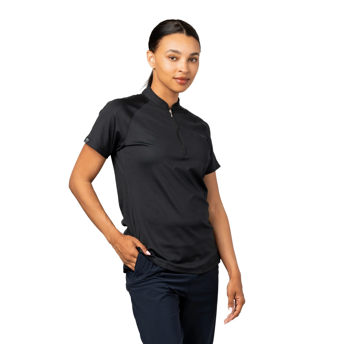 Storm Creek Women's Visionary III Solid Short Sleeve Polo 1