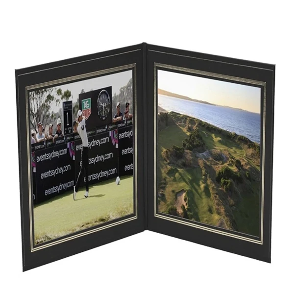 Double Photo Frames Bookstyle 3-1/2" x 5" 1
