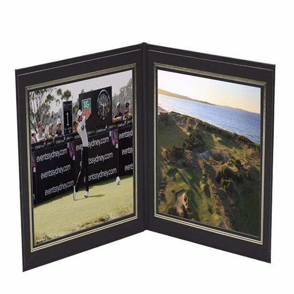 Double Photo Frames Bookstyle 3-1/2" x 5"
