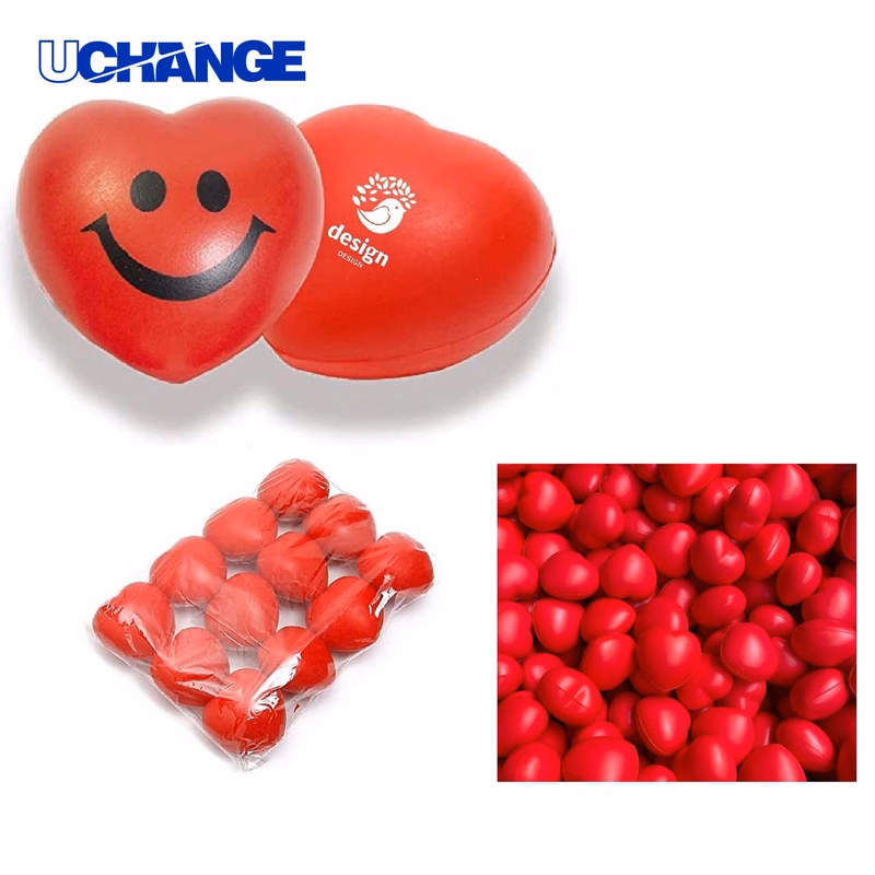 Soft Touch Heart Shape Stress Relief Ball