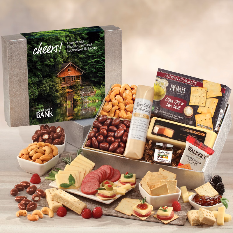 Shelf Stable Snacking Smorgasbord with Full Color Sleeve