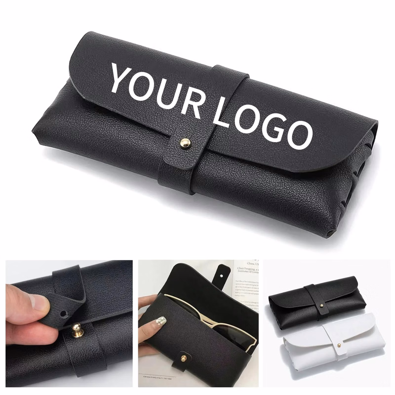 Durable PVC Sunglass Holder with Logo Print
