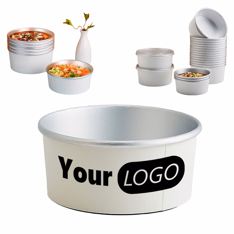 1000 Milliliters Of Food Grade Aluminum Foil Paper Bowls