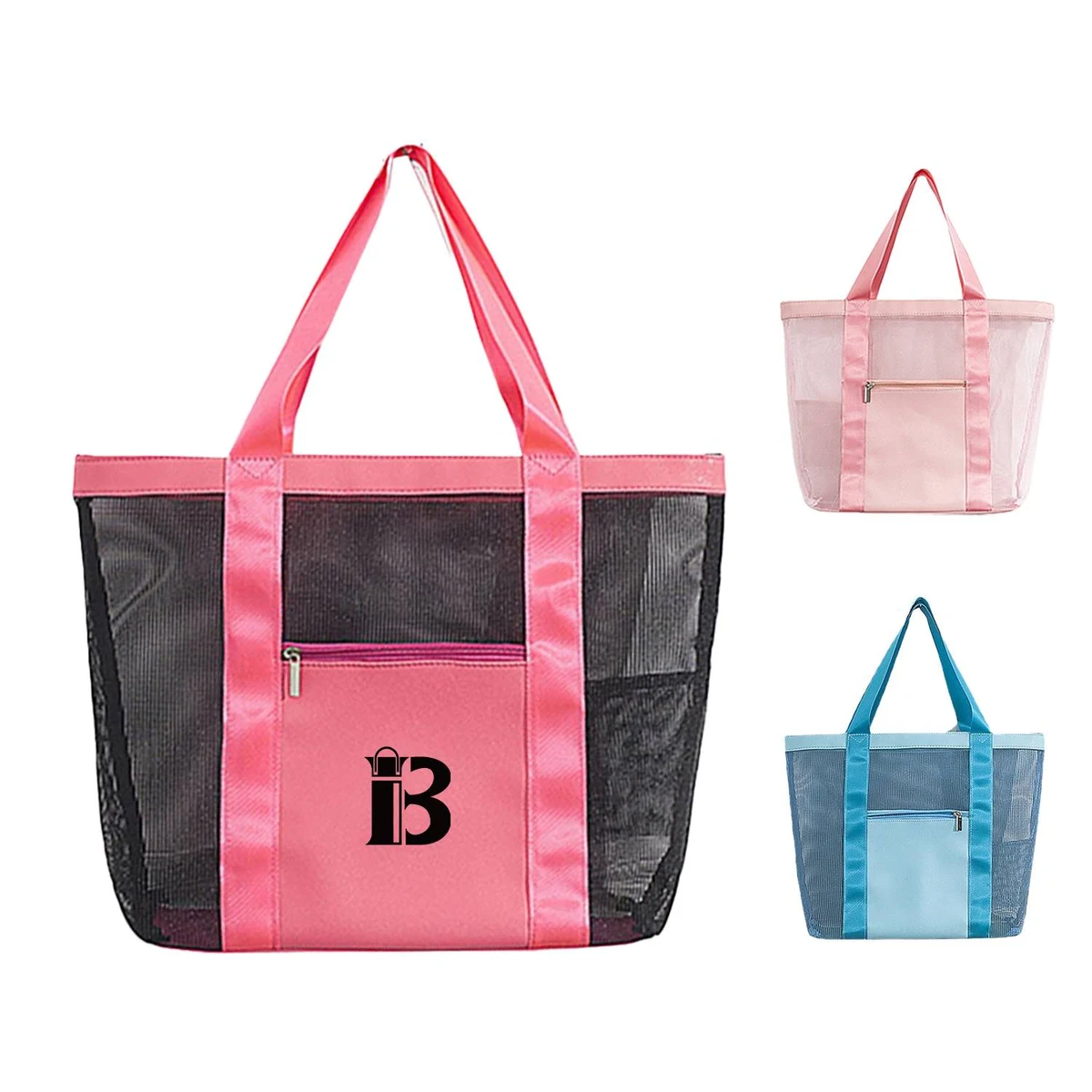 Beach Oversized Pool Mesh Tote Bag 1