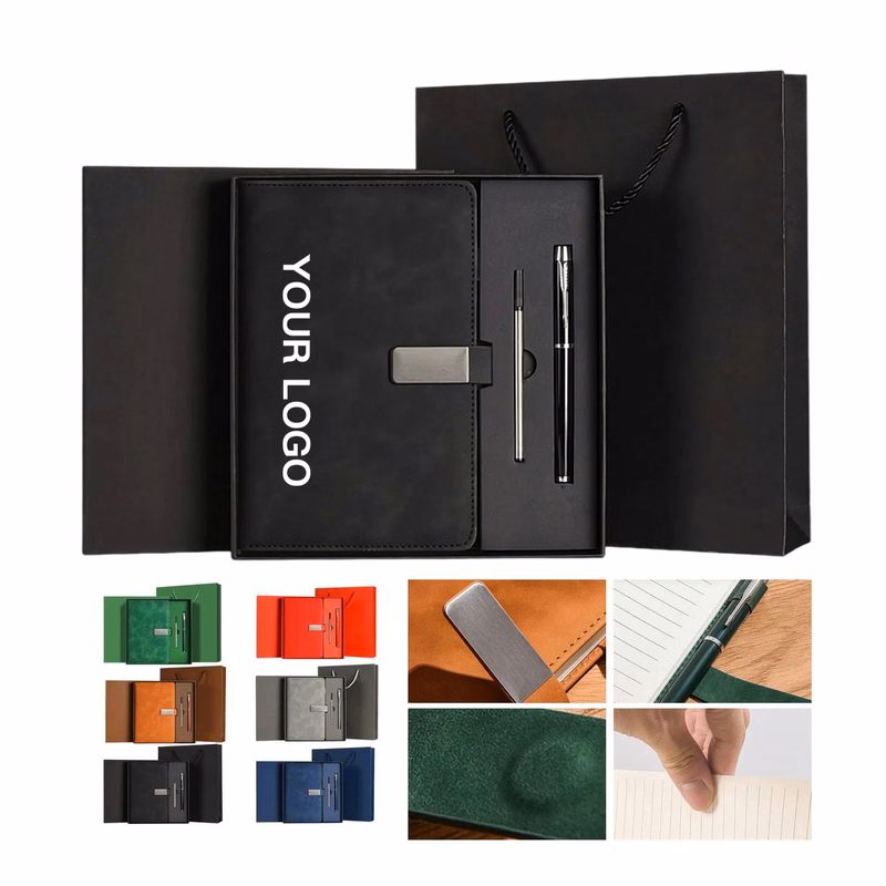 Personalized Office Gift Set with A5 Notebook and Pen