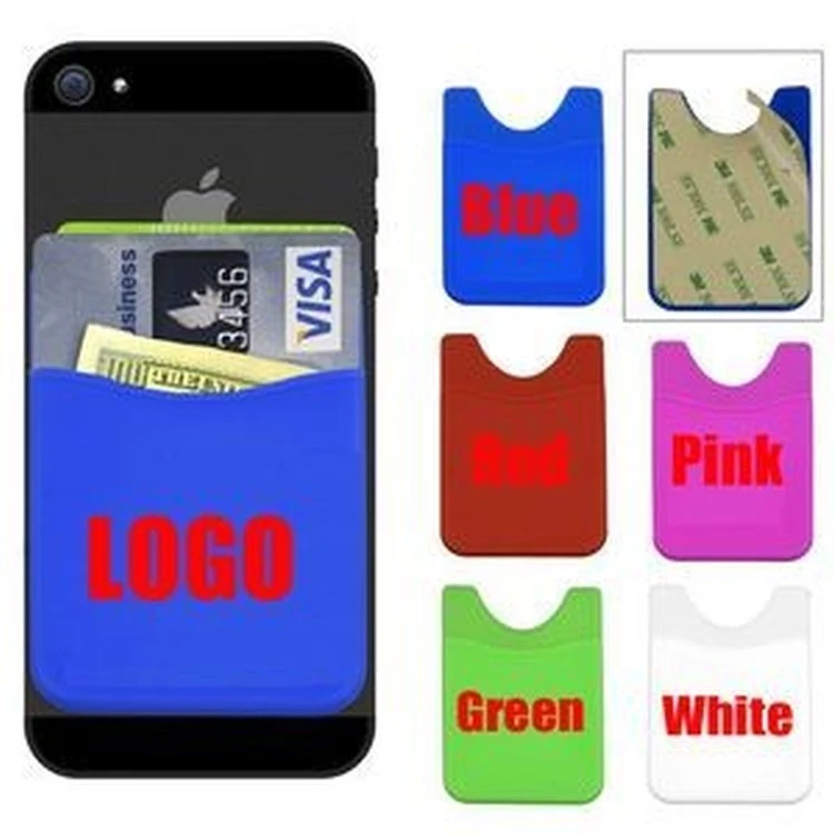 3M Silicone Smart Phone Wallet (2 1/4"x3 3/8"x1/8") 1