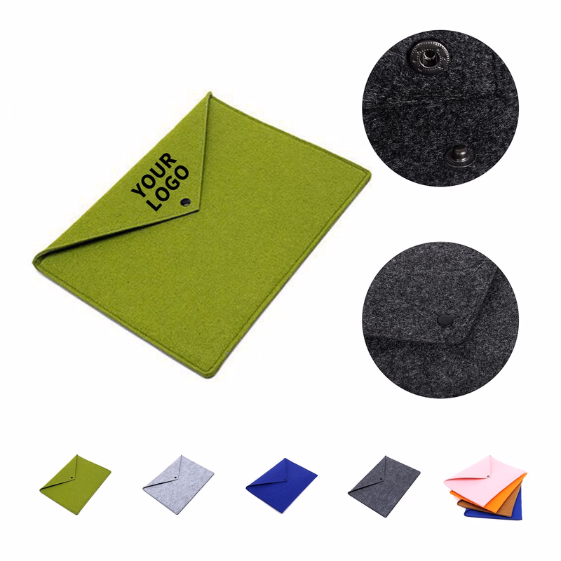 Felt Document Envelope 13.4" x 9.5" With Snap