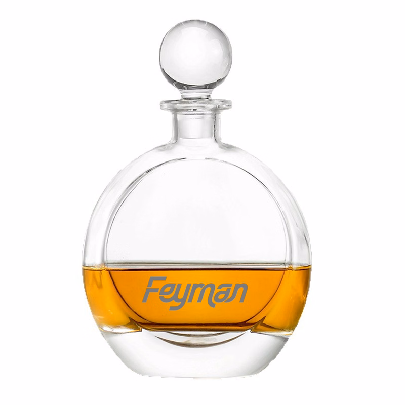 28oz Lead-Free Crystal Glass Whiskey Decanter
