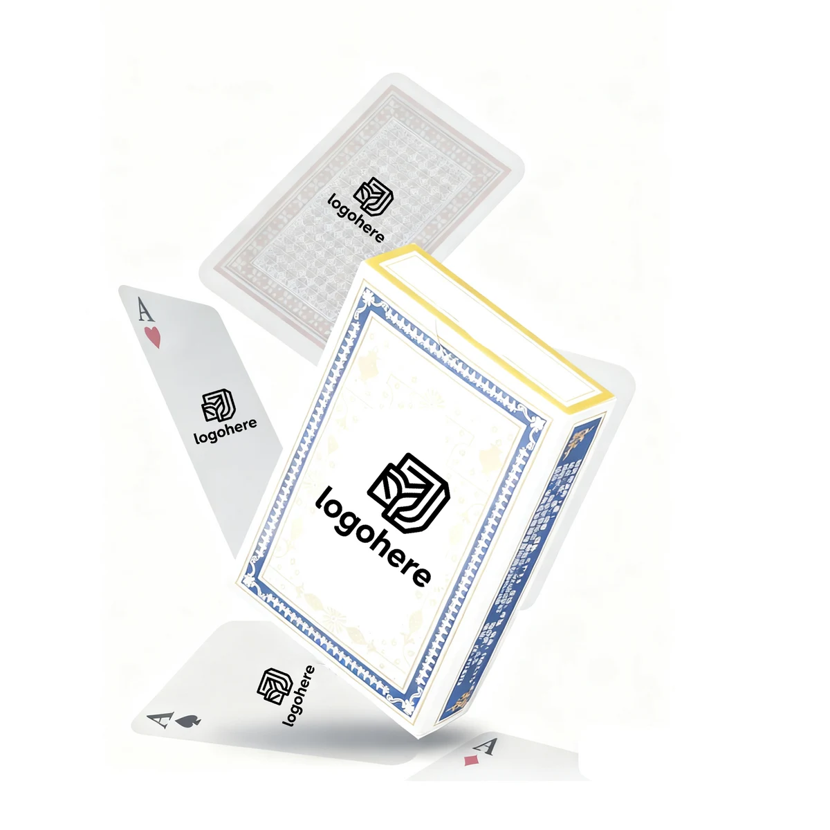 MOQ 100 Premium 54-Dcard Deck Customizable 1