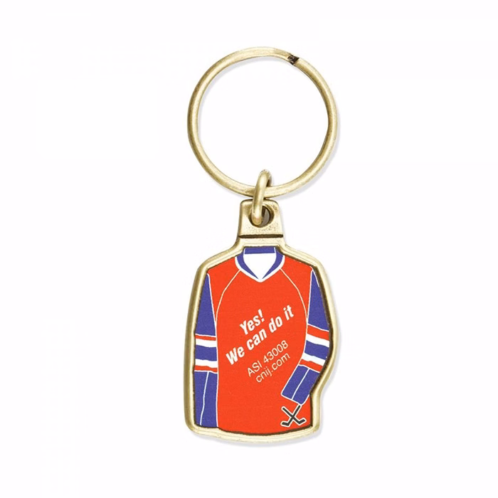 Express Hockey Jersey Key Chain (1.125 x 1.75 in)