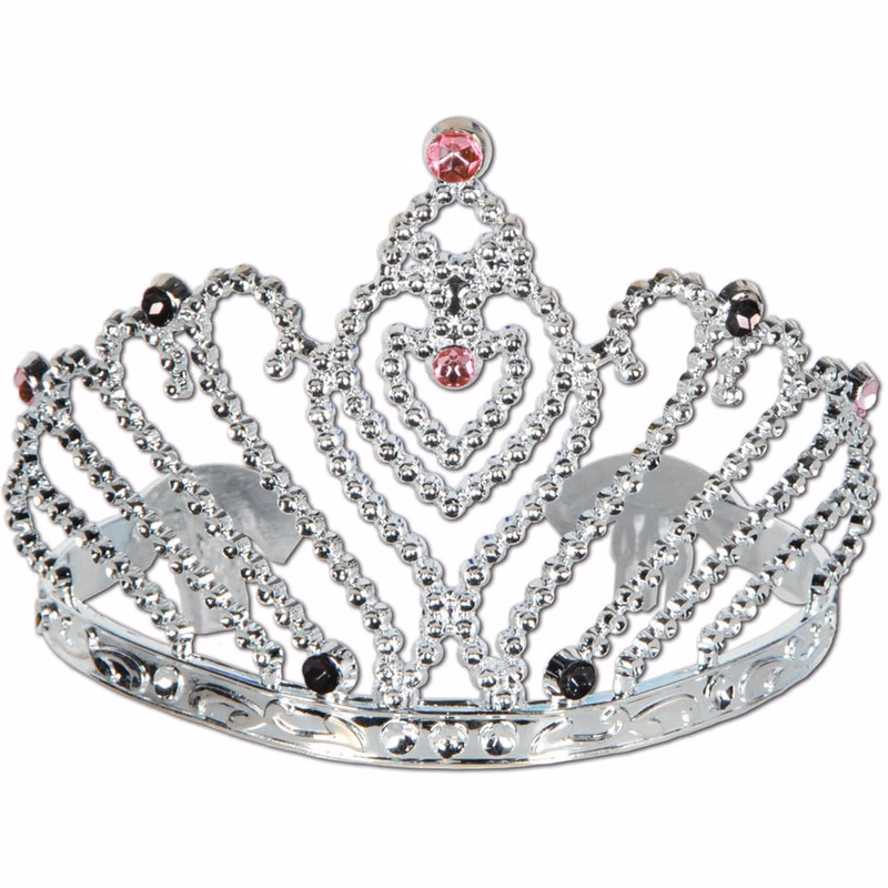 Party Tiaras - Silver