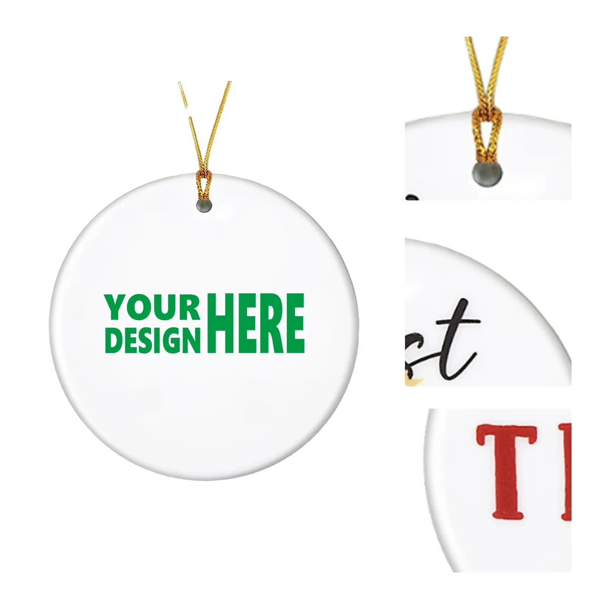 Acrylic Personalized Hanging Ornament 1