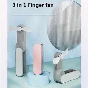 Mini Pocket Hand Fan USB Rechargeable Foldable Fan 1