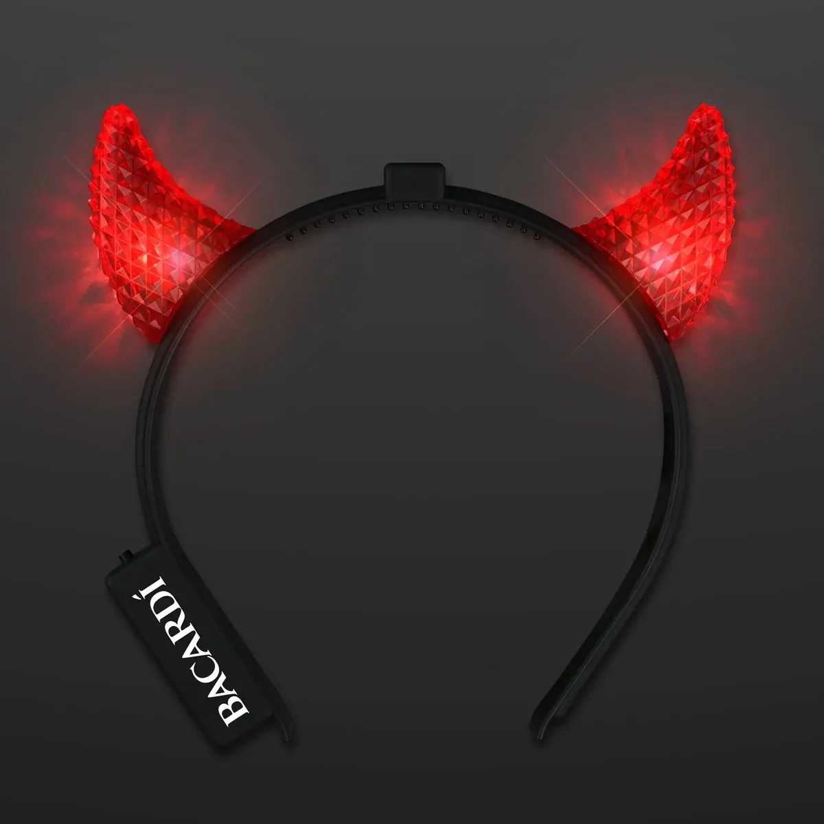 Light Up Facetted Horns LED Headbands 1