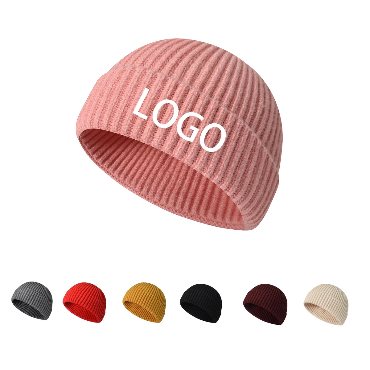Winter Warm Knitted Melon Skin Hats For Men And Women 1