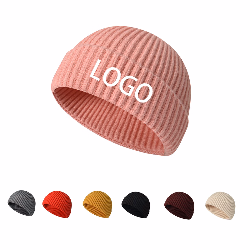 Winter Warm Knitted Melon Skin Hats For Men And Women