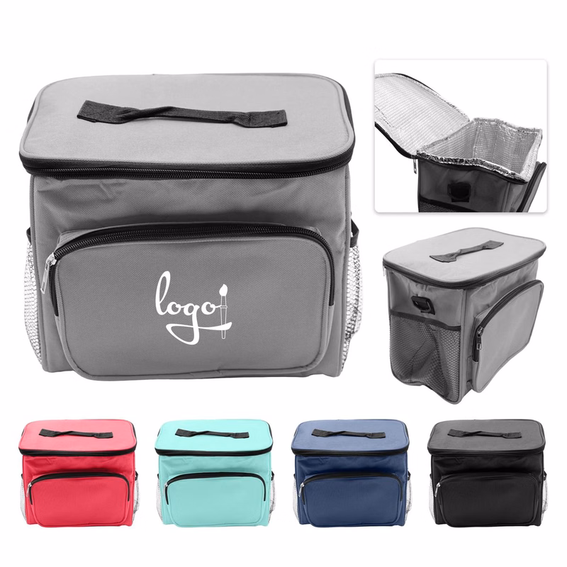 12 Cans Outdoor Portable Insulated Lunch Bag