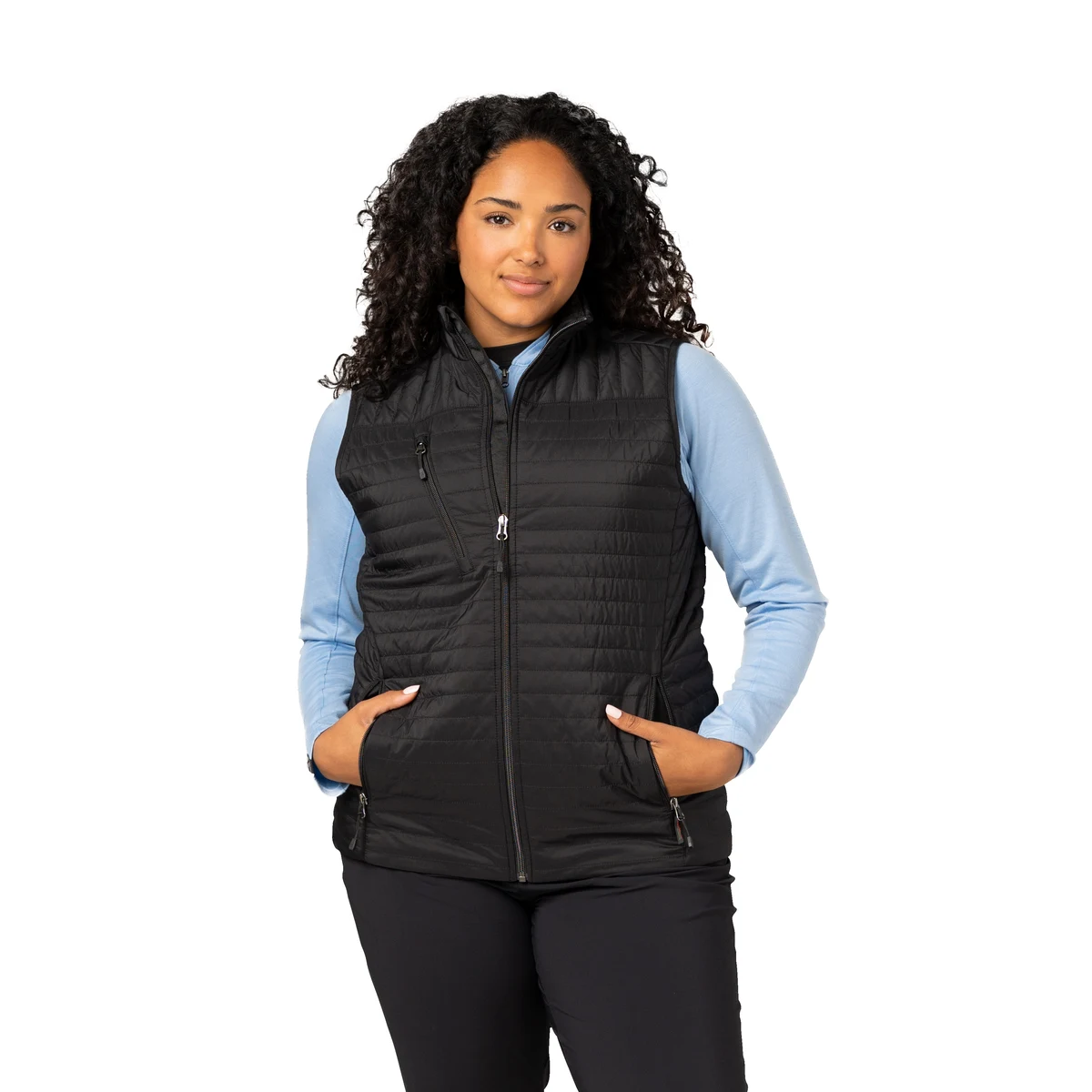 Storm Creek Women's ReLabel Front Runner 120 GSM Insulated Quilted Vest 1