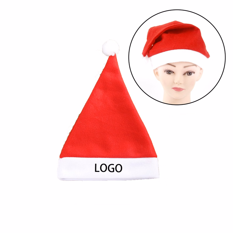 MOQ:10pcs Polyester Christmas Party Hat