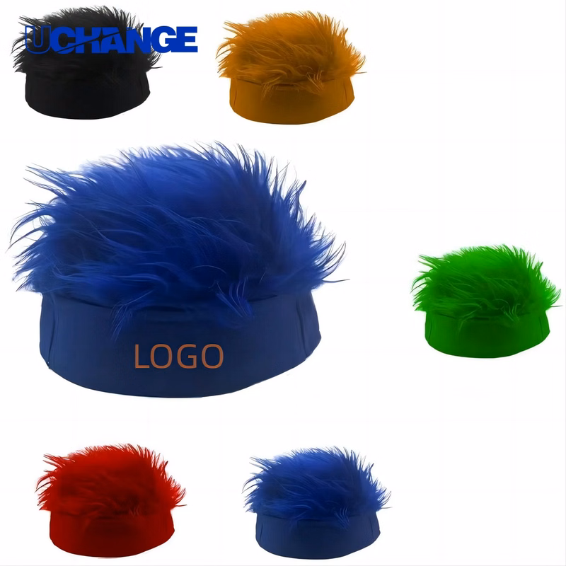 Full Color Sport Fans Wig with Headband