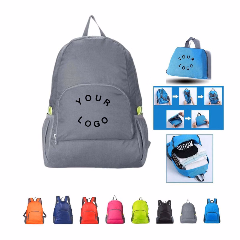 Lightweight Oxford Cloth Backpack with Foldable Design