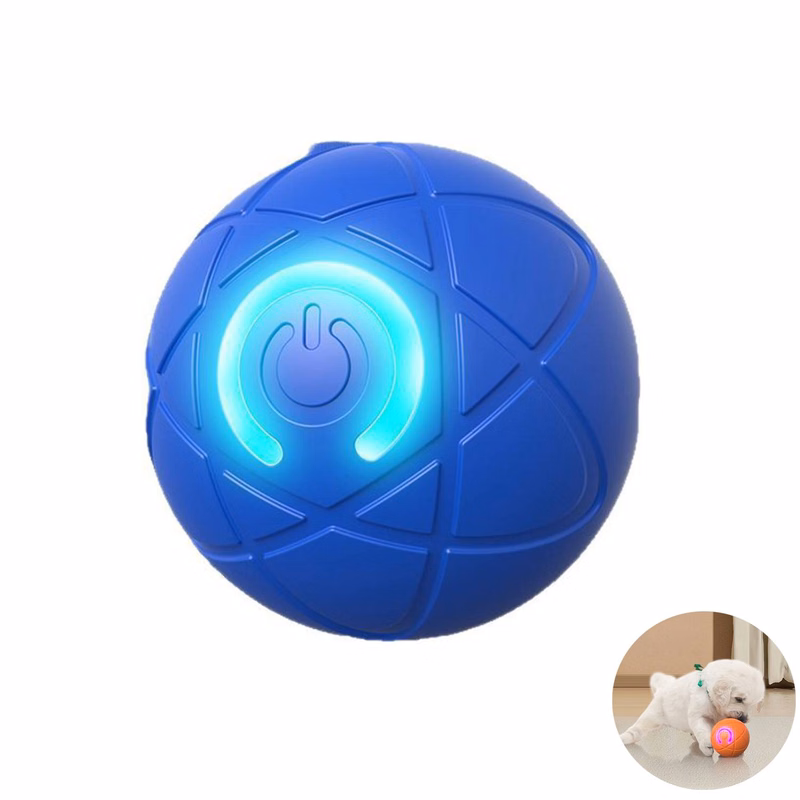 USB Rechargeable Smart Interactive Dog Toy Ball w/ LED